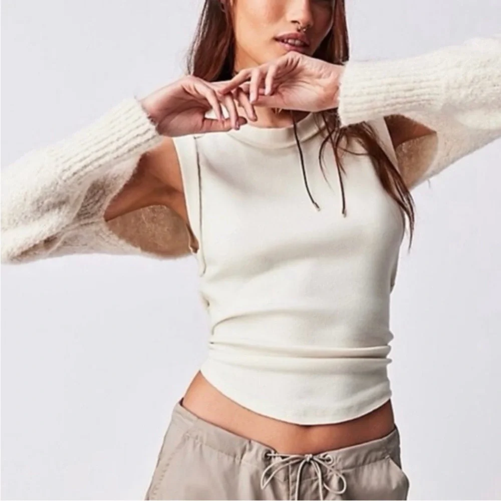 Free People Prima Dona Bolero Shrug new with tags attached $$